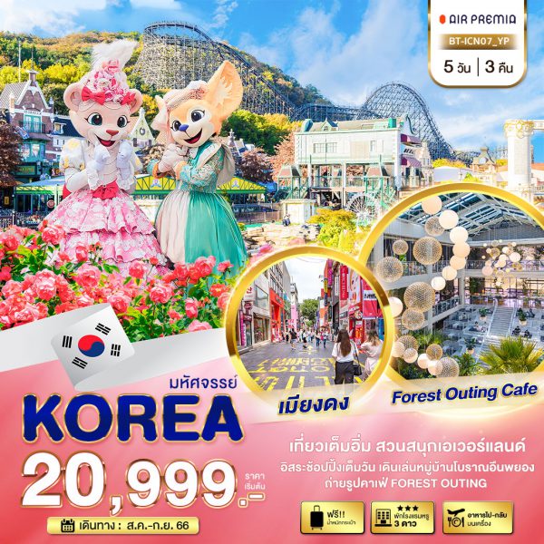 ทัวร์เกาหลี ปี 2566 2567 ราคาถูก กับทัวร์ตัวจริง Let'S Go Korea 2023 2024